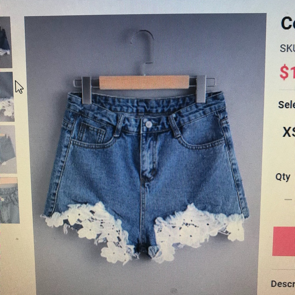 Jean Shorts